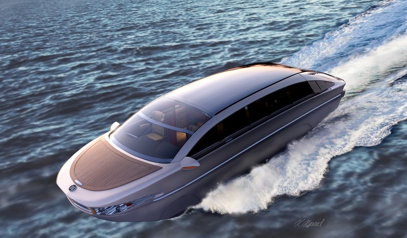 Nouvoyage Unveils Shadow Amphibious Yacht Tenders