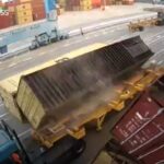 container accident
