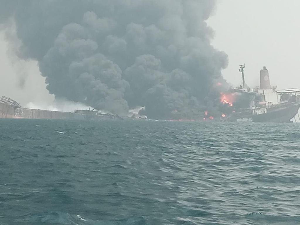 Nigerian oil production and storage vessel explodes