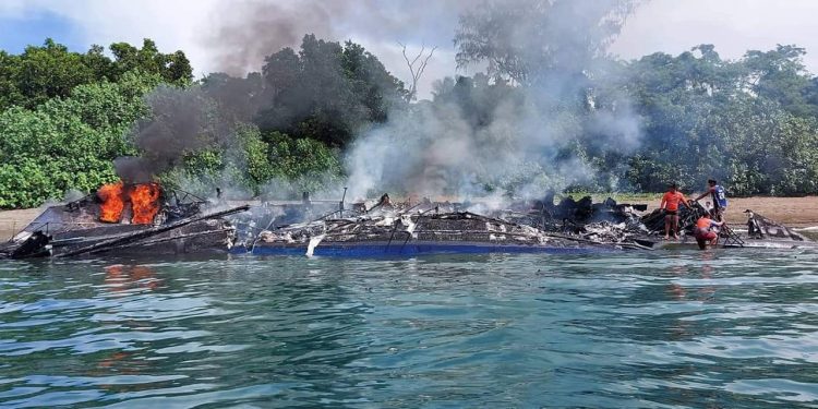 Seven Dead After Fire Erupted on High Speed Ferry