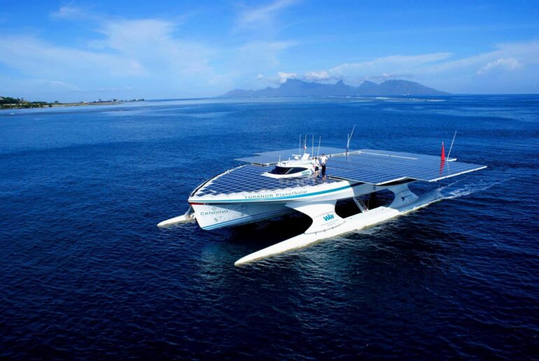 Solar yacht PORRIMA